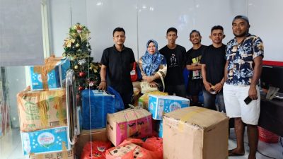 Warga Pulau Hiri Salurkan Bantuan Kemanusiaan untuk Korban Bencana di Sumatera