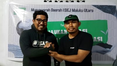 Ardian Terpilih sebagai Ketua SIEJ Maluku Utara Periode 2025–2028