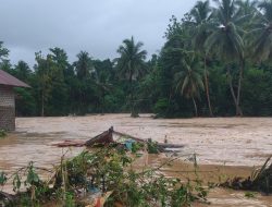 Tujuh Rumah Warga Desa Gamlamo Halbar Rusak Dihantam Banjir Tiga Meter