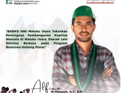 BADKO HMI Maluku Utara: Pembangunan Daerah Harus Bertumpu pada Kualitas Manusia