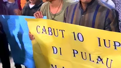 Kongres HPMS Ke-IV Ricuh, Mahasiswa Protes 10 IUP di Pulau Mangoli Alami Kekerasan