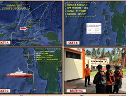 KM Jolor 01 Mati Mesin di Perairan Pulau Miskin, Tujuh ABK Menunggu Evakuasi