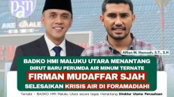 BADKO HMI Malut Menantang Dirut Baru Perumda Ternate Selesaikan Krisis Air di Foramadiahi