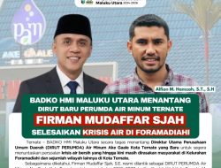 BADKO HMI Malut Menantang Dirut Baru Perumda Ternate Selesaikan Krisis Air di Foramadiahi