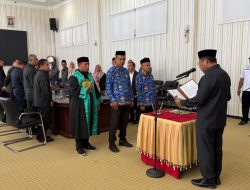 Bupati Haltim Lantik Tiga Pejabat Baru, Tekankan Penguatan Pelayanan Publik